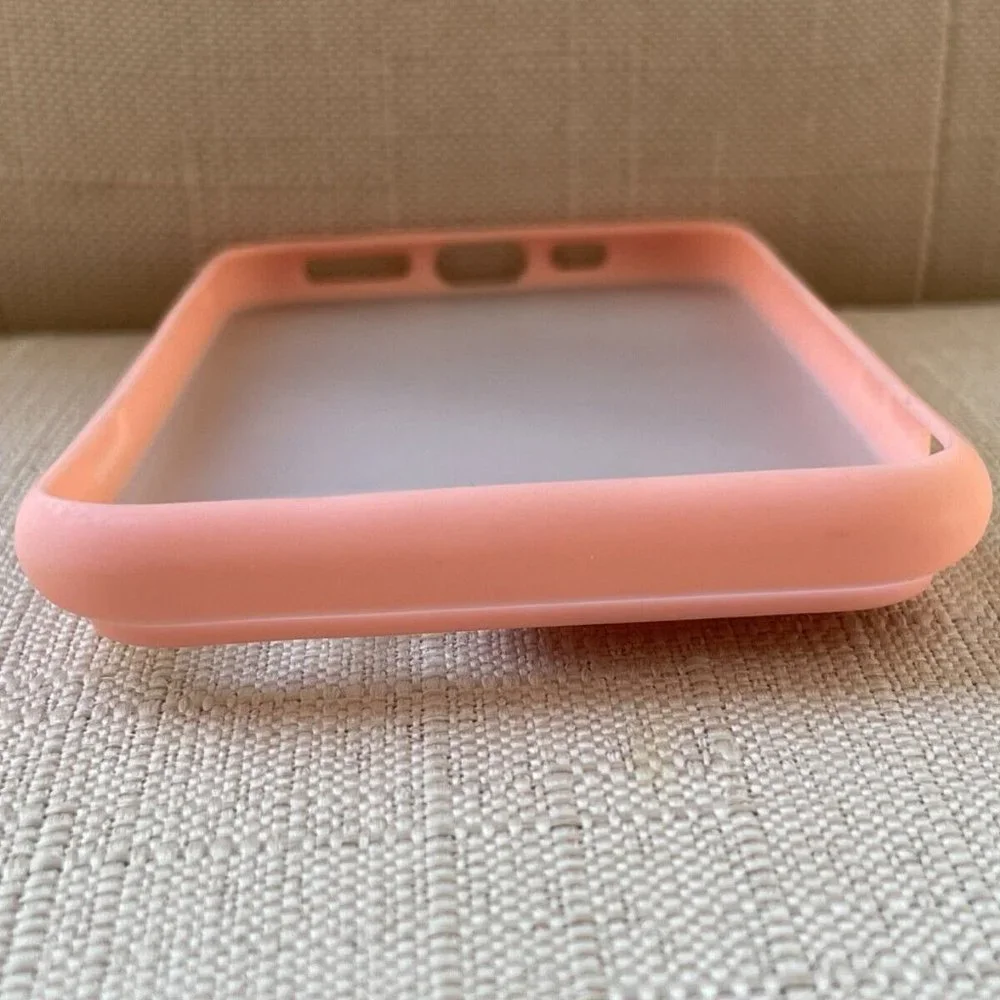 Phone Case Back Fitted Case for iPhone 11 Pro Pink Case Cover with Camera Cover